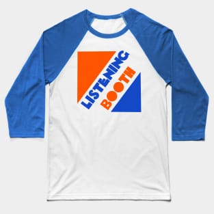 Listening Booth Record Store Baseball T-Shirt